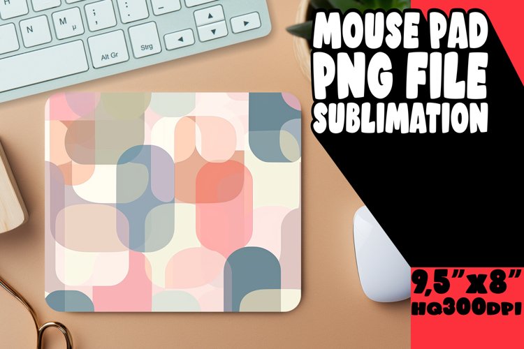 Sublimation Mouse Pad with Creative Artistry example image 1