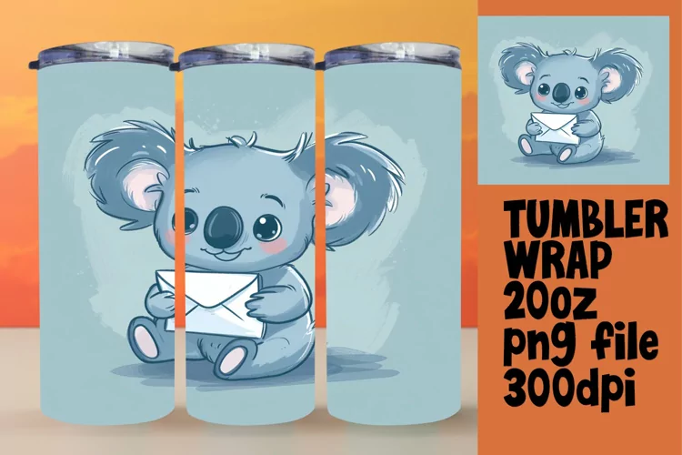 Joyful Animal Patterns Tumbler Wrap: 20oz