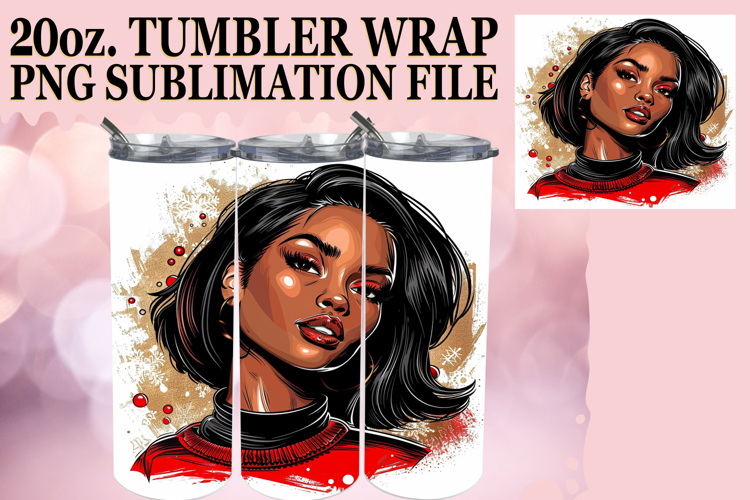 Christmas Tumbler Wrap