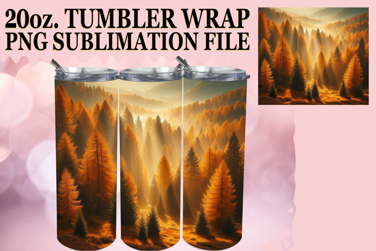 Thanksgiving Tumbler Wrap Image 12