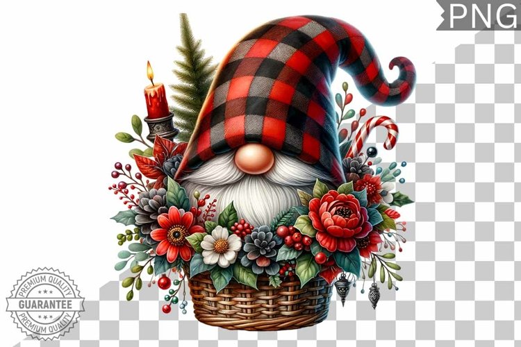 Christmas Gnome Clipart Image 3