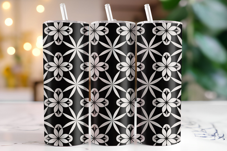 Flowers Tumbler Wrap | Sublimation | Tumblers