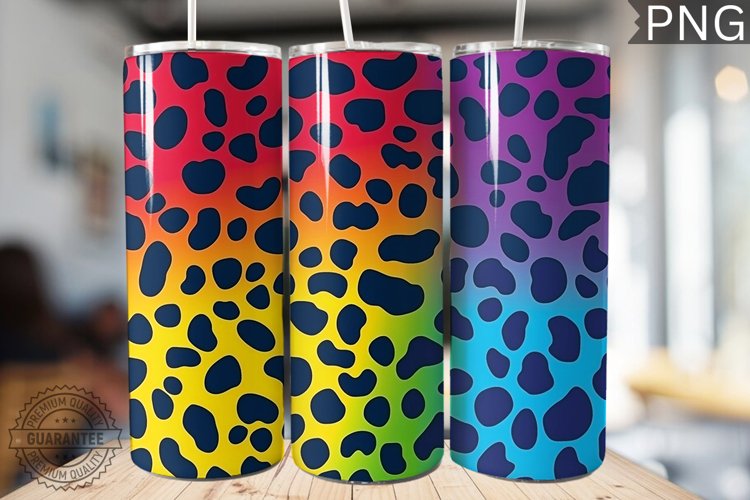 Rainbow Tumbler Wrap Image 5
