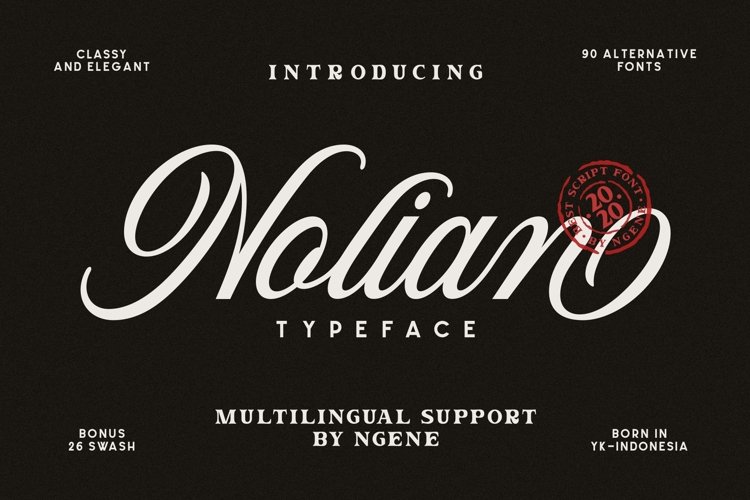 Nolian Script example image 1
