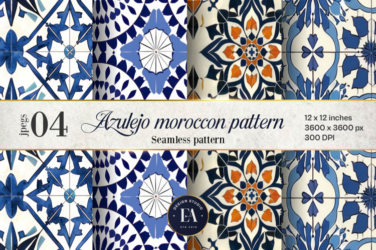 Azulejo Tile Pattern | Moroccan Traditional tiles