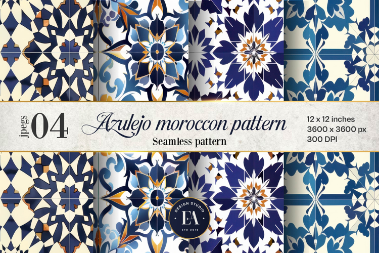 Azulejo Tile Pattern | Moroccan Traditional tiles
