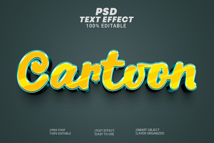 Cartoon Text Style Effect example image 1
