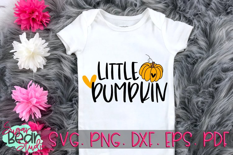 Little Pumpkin - A Fall SVG example image 1