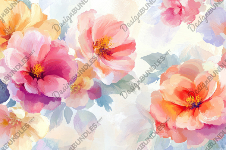 Flowers Texture Image 18