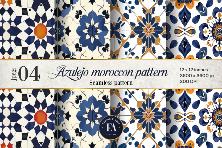 Azulejo Tile Pattern | Moroccan Traditional tiles