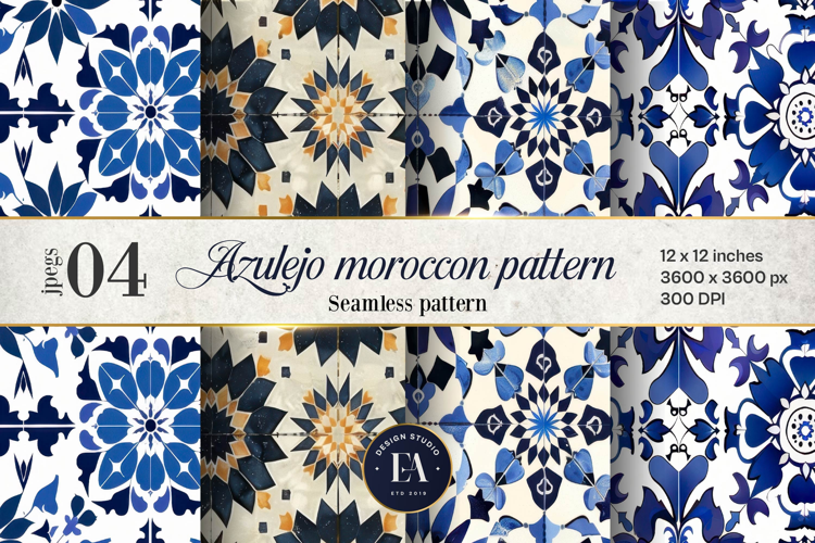 Azulejo Tile Pattern | Moroccan Traditional tiles