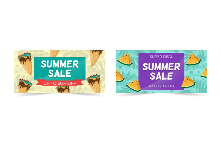 Summer Sale Banners
