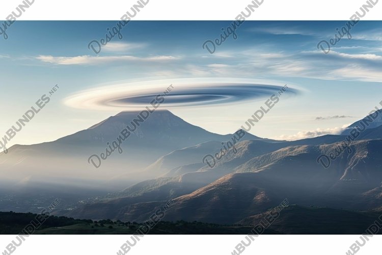Mountain Range Clipart Image 11