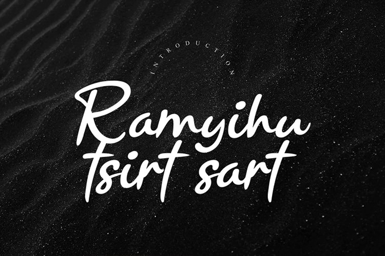 Ramyihu tsirt sart example image 1