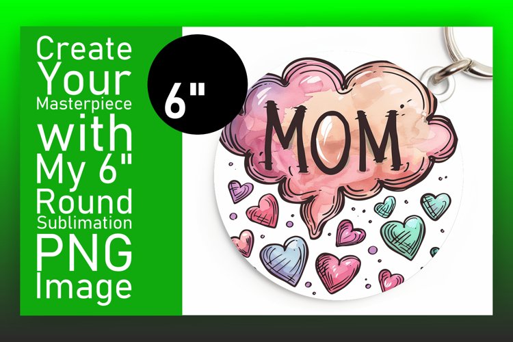 WatercoloWatercolor Moms Day Circle Assortment