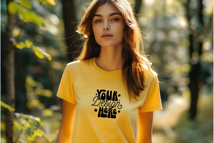 Gildan 64000 Tshirt Mockup, Black Tshirt Mockup 64000