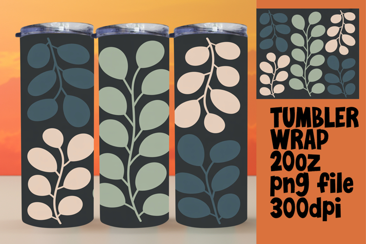 Sublimation File for 20oz Tumbler , Flowers