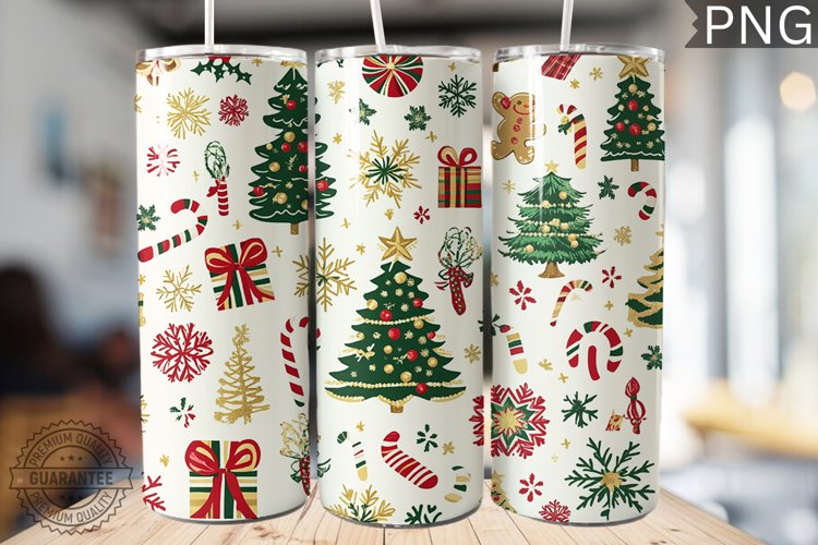 Christmas Tumbler Wrap Image 23