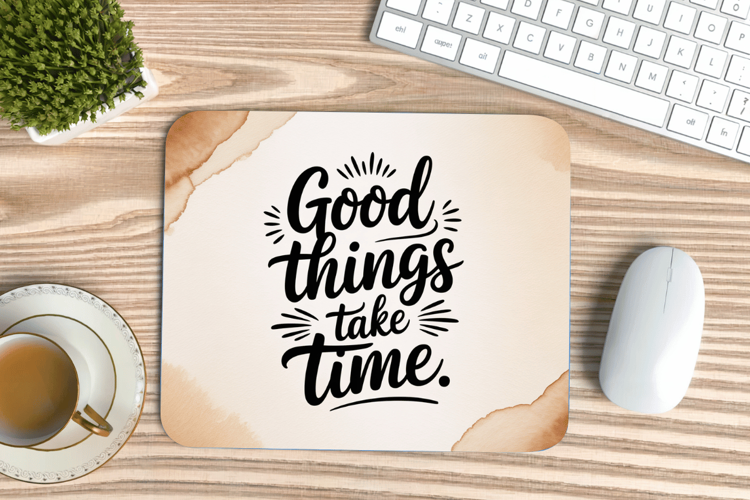 Inspirational Quotes Mouse Pad, Motivational PNG Sublimation