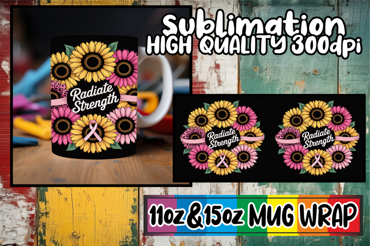 Breast Cancer Sublimation Design Image 6