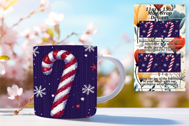 Magical 15oz Mug Wrap Png Artwork , Holiday