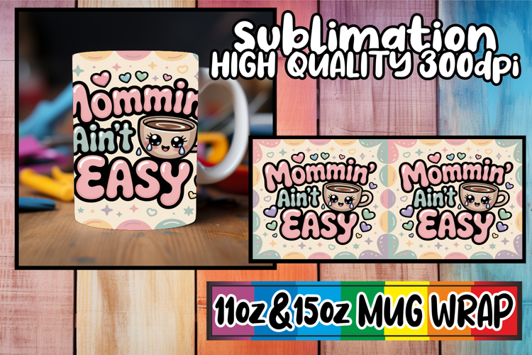 Dreamy afternoons sublimation print wrap, Mothers Day