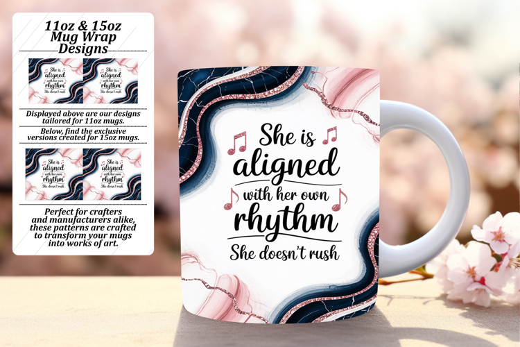 Timeless 15oz Mug Wrap Png Design , Religious