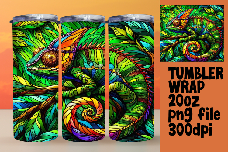 SOPHISTICATED 20oz Tumbler Template , Animals