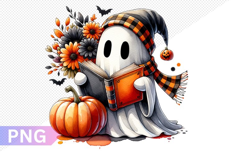 Halloween Ghost Clipart Image 16