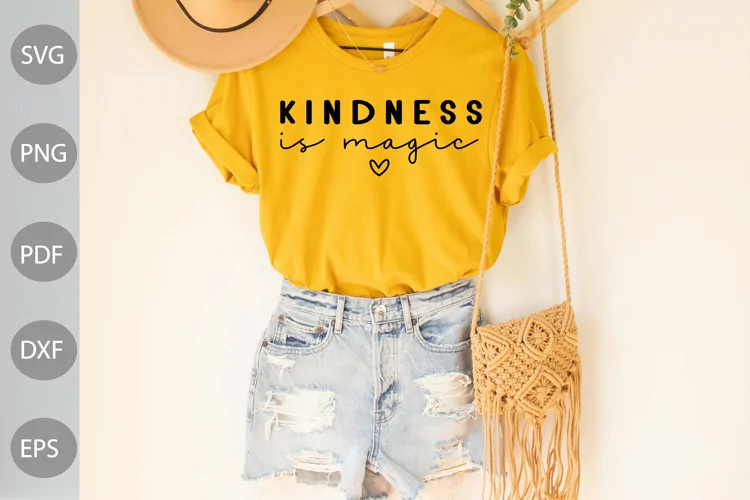 Kindness Is Magic - Funny quote SVG Design