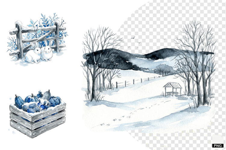 Winter Harvest Clipart