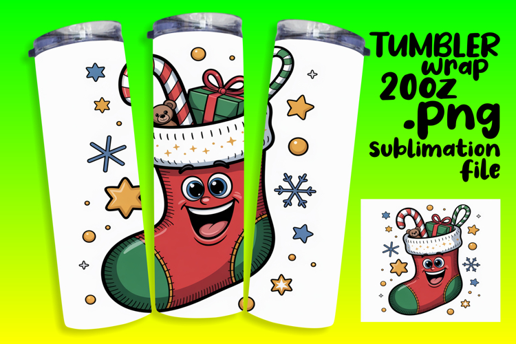 Christmas Tumbler Wrap Image 5