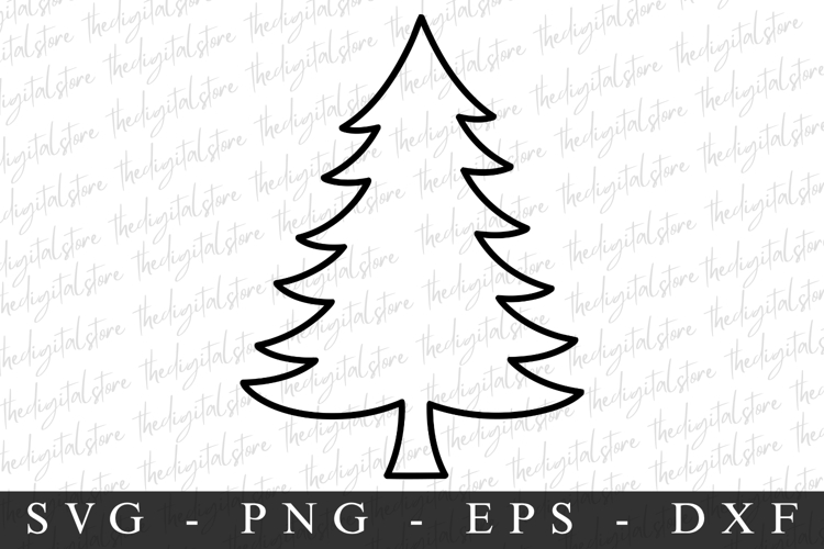 Merry Christmas Tree Svg Image 12