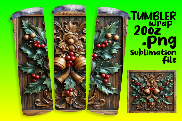 Christmas Tumbler Wrap Image 20