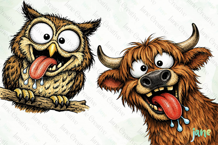 Funny Animal PNG Clipart