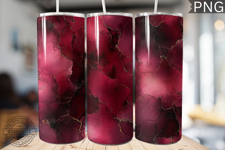 Alcohol Ink Tumbler Wrap Image 5