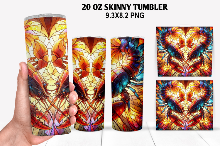 Valentine Skinny Tumbler 20oz Wrap Design, Valentine Tumbler