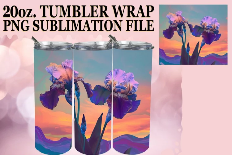 Summer Bloom Sublimation Art - Vintage Whimsy