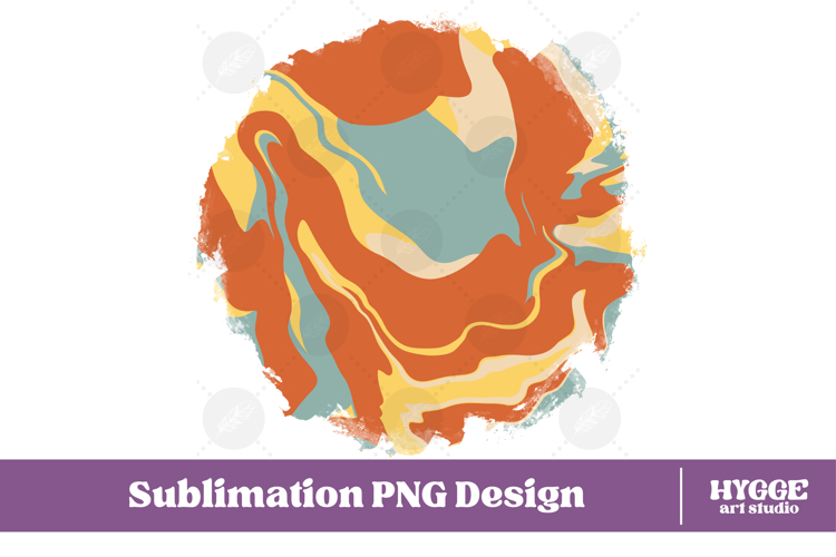 Retro Background Png Fluid Marble Paper Sublimation Splash