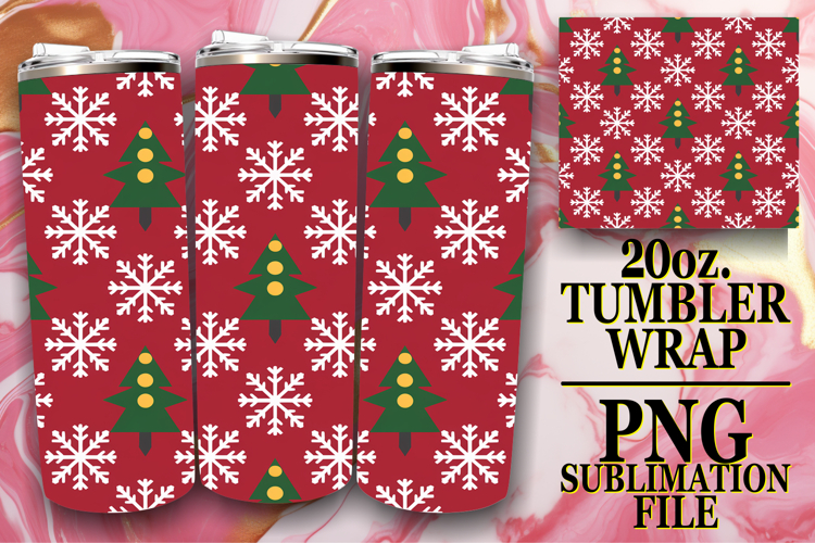 Christmas Tumbler Wrap Image 8