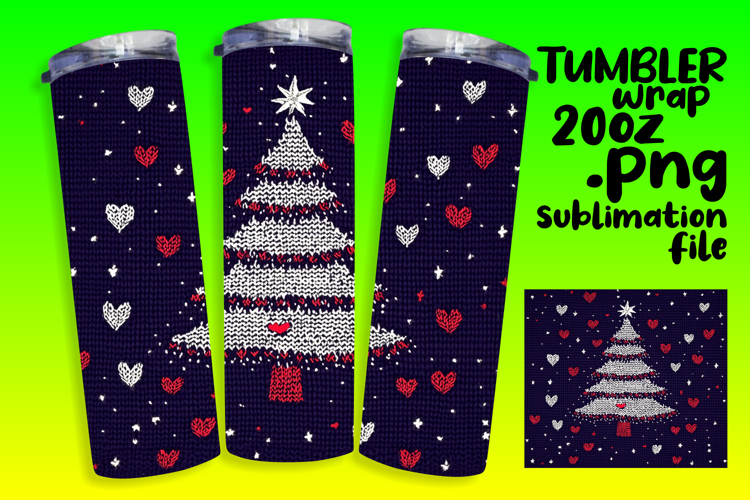 Christmas Tumbler Wrap Image 3