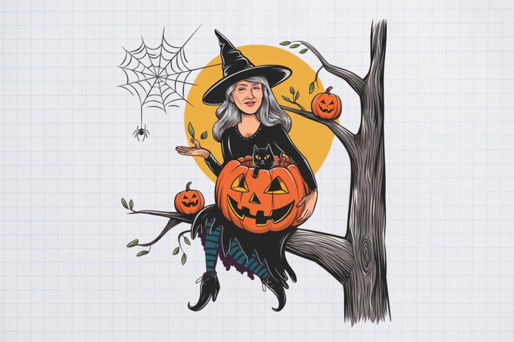 Vintage Halloween Clipart Image 17