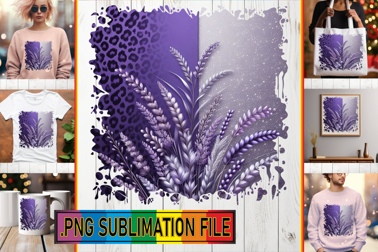 Cheerful TOTE BAG Sublimation Art, Leopard Prints