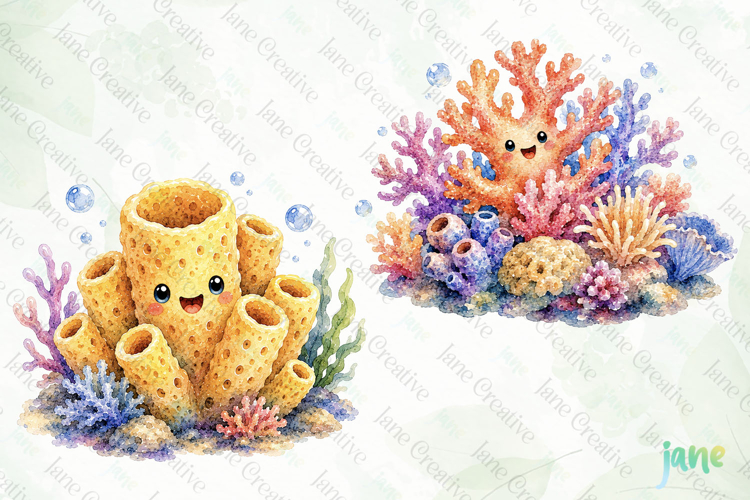 Cute Ocean Animal PNG