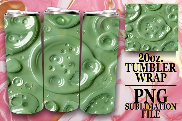 Whimsical Inflated Art Tumbler Assortment example image 1