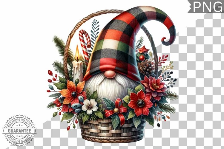 Christmas Gnome Clipart Image 2