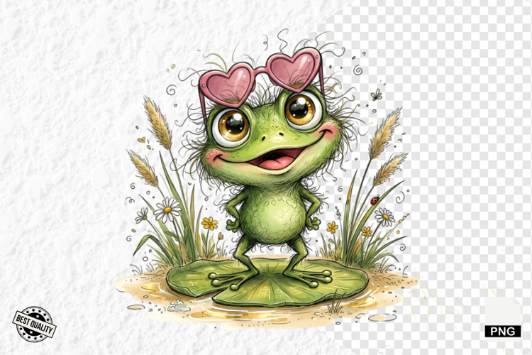 Cute Frog Png Image 9
