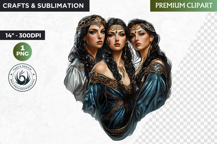Slavic Goddess clipart PNG, Eastern European mythology