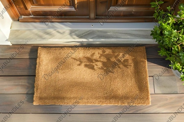 doormat mockup Front door mat example image 1