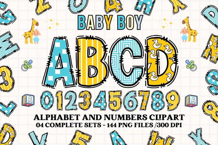 Baby Boy Clipart Image 23